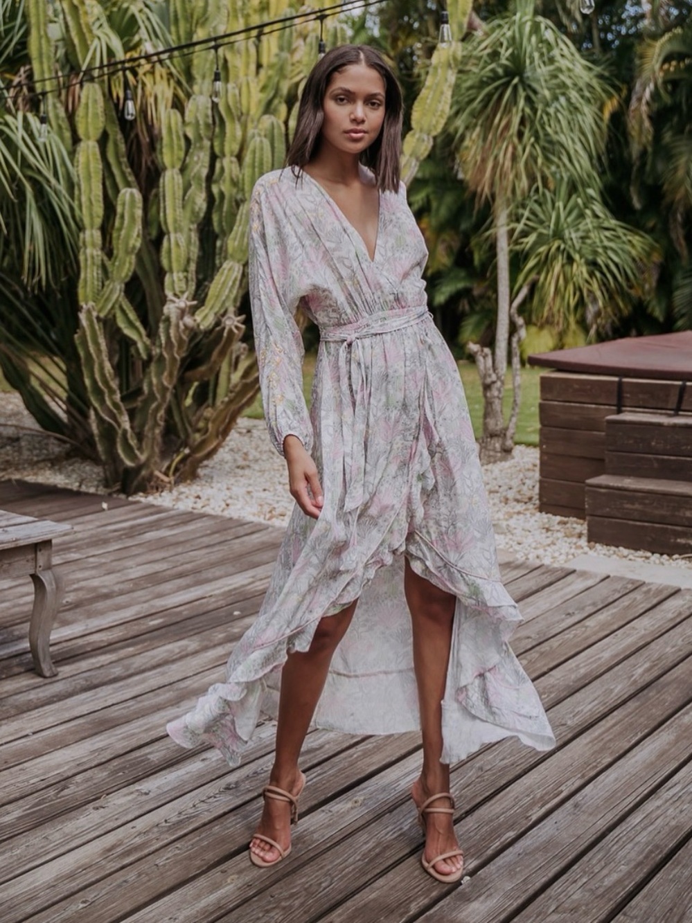 Taj by Sabrina Crippa Faraji wrap dress